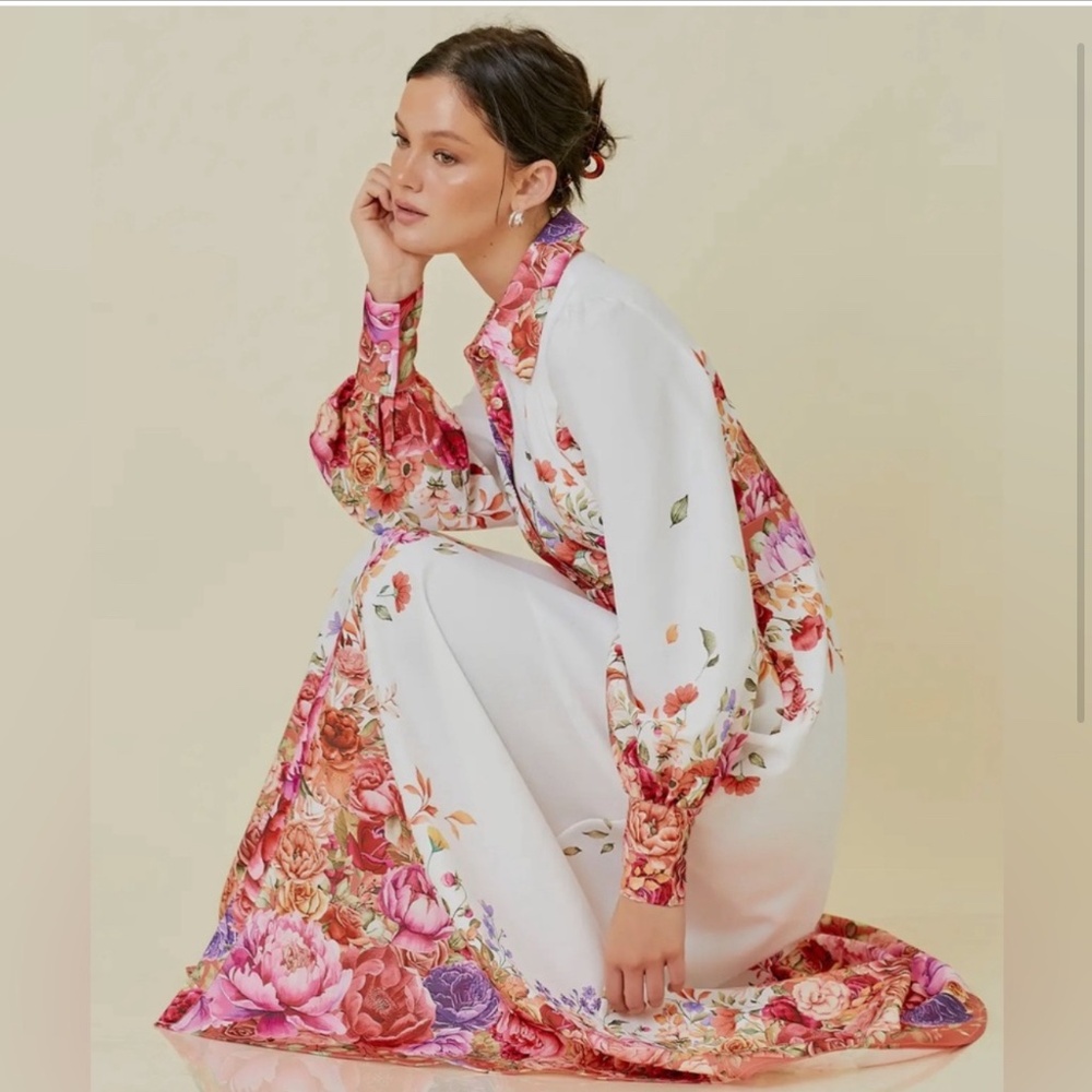 919. The GUC Floral Inspired Maxi Dress